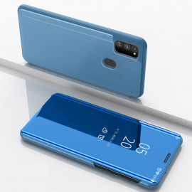 Coverup Mirror View Case - Samsung Galaxy M21 Hülle - Hellblau