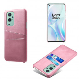 Coverup Kartenfach Back Cover - OnePlus 9 Pro Hülle - Roségold