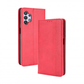 Coverup Vintage Klapphülle - Samsung Galaxy A32 5G Hülle - Rot