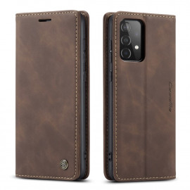 CaseMe Klapphülle - Samsung Galaxy A52 / A52s Hülle - Dunkelbraun