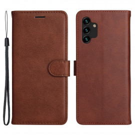 Coverup Klapphülle - Samsung Galaxy A13 4G Hülle - Braun