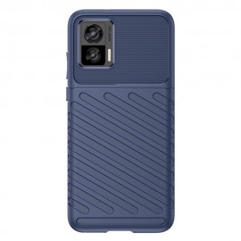 Coverup Panzer Shield TPU Back Cover - Motorola Edge 30 Neo Hülle - Blau