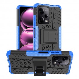 Coverup Panzer Back Cover mit Ständer - Xiaomi Redmi Note 12 Pro 5G / Poco X5 Pro Hülle - Blau