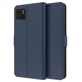 Coverup Folio Klapphülle - Motorola Edge 40 Pro Hülle - Blau