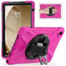 Heavy Duty Case mit Ständer - Samsung Galaxy Tab A9 Plus Hülle - Rosa