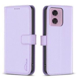 BINFEN Klapphülle - Motorola Moto G34 Hülle - Lavendel