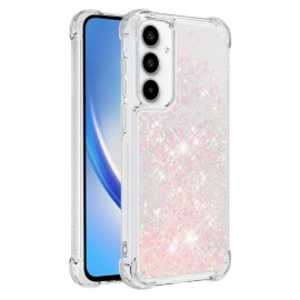 Coverup Liquid Glitzer Back Cover - Samsung Galaxy A35 Hülle - Pink