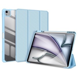 Dux Ducis Toby Tri-Fold Ständer Klapphülle mit Schlaf/Wach-Funktion - iPad Air 13 (2024/2025) Hülle - Blau