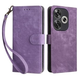 Coverup Klapphülle mit Schlüsselband - Xiaomi Poco F6 Hülle - Violett