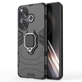 Coverup Armor Ständer Back Cover - Xiaomi Poco F6 Hülle - Schwarz