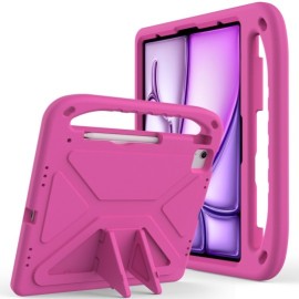 Stoßfeste Kinderhülle - iPad Air 13 (2024/2025) / Pro 13 (2024) Hülle - Rosa