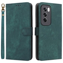 Coverup Klapphülle mit Schlüsselband - OPPO Reno12 Hülle - Grün