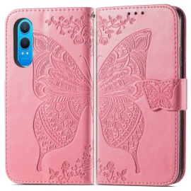 Coverup Schmetterling Klapphülle - OnePlus Nord CE4 Lite 5G Hülle - Rosa