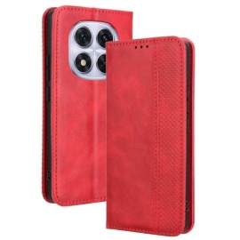 Coverup Vintage Style Klapphülle - Xiaomi Redmi Note 14 Pro 5G / Pro+ / Poco X7 Hülle - Rot