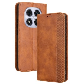 Coverup Vintage Style Klapphülle - Xiaomi Redmi Note 14 Pro 5G / Pro+ / Poco X7 Hülle - Braun