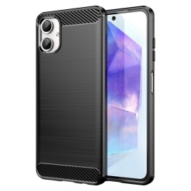 Coverup Armor Brushed TPU Back Cover - Samsung Galaxy A06 Hülle - Schwarz