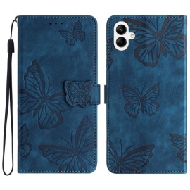 Coverup Schmetterlinge Klapphülle - Samsung Galaxy A06 Hülle - Blau