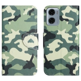 Coverup Klapphülle - Motorola Moto G05 / E15 Hülle - Camouflage