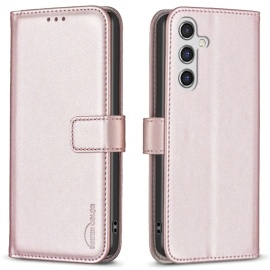 BINFEN Klapphülle - Samsung Galaxy A36 Hülle - Roségold