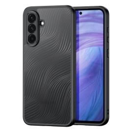 Dux Ducis Aimo Series - Transparent TPU Back Cover - Samsung Galaxy A36 / A56 Hülle - Schwarz