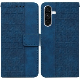 Coverup Geometric Klapphülle - Samsung Galaxy A36 / A56 Hülle - Blau