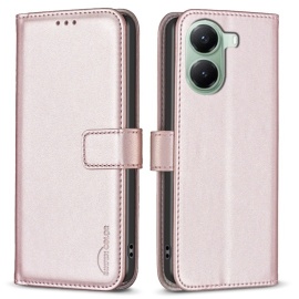 BINFEN Klapphülle - Xiaomi Poco X7 Pro Hülle - Roségold