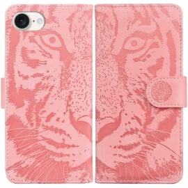 Coverup Tiger Klapphülle - iPhone 16e Hülle - Rosa