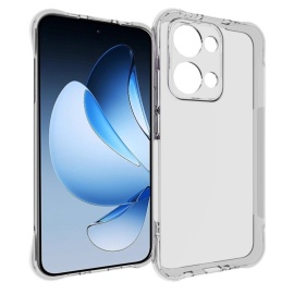 Coverup TPU Back Cover mit AirBag Corners - OPPO Reno13 5G Hülle - Transparent